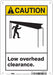 Safety Sign 10 in x 7 in Aluminum