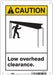 Safety Sign 10 inx7 in Polyethylene