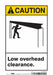 Safety Sign 10 inx7 in Vinyl