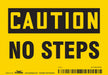 Safety Sign 3.5in x 5in Vinyl