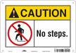 Safety Sign 7 in x 10 in Polyethylene