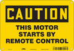 Safety Sign 7 in x 10 in Polyethylene