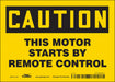 Safety Sign 5 inx7 in Vinyl