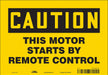 Safety Sign 7 in x 10 in Vinyl