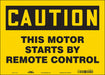 Safety Sign 10 in x 14 in Vinyl