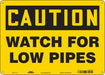 Safety Sign 10 in x 14 in Aluminum