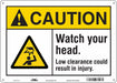 Safety Sign 10 inx14 in Polyethylene