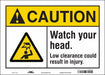 Safety Sign 10 inx14 in Vinyl