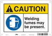 Safety Sign 7 in x 10 in Aluminum