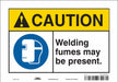 Safety Sign 7 in x 10 in Vinyl
