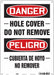 Safety Sign 14 in x 10 in Polyethylene