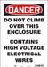 Safety Sign 14 in x 10 in Vinyl