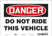 Safety Sign 7 in x 10 in Vinyl