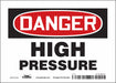 Safety Sign 5 inx7 in Vinyl