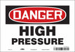 Safety Sign 7 in x 10 in Vinyl