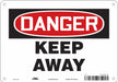 Safety Sign 7 inx10 in Polyethylene