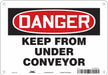 Safety Sign 7 in x 10 in Aluminum