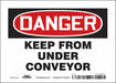 Safety Sign 5 in x 7 in Vinyl