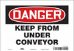Safety Sign 7 inx10 in Vinyl