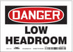 Safety Sign 5 inx7 in Vinyl