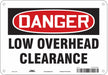 Safety Sign 7 in x 10 in Aluminum