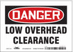 Safety Sign 5 in x 7 in Vinyl