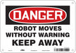 Safety Sign 7 in x 10 in Aluminum