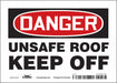 Safety Sign 5 in x 7 in Vinyl