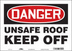 Safety Sign 10 in x 14 in Vinyl