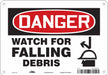 Safety Sign 7 in x 10 in Aluminum