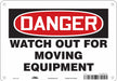 Safety Sign 7 in x 10 in Aluminum