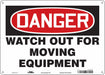 Safety Sign 10 in x 14 in Aluminum