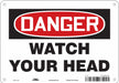 Safety Sign 7 in x 10 in Aluminum