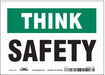 Safety Sign 5 inx7 in Vinyl