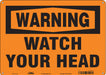 Safety Sign 10 in x 14 in Aluminum