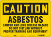 Safety Sign 10 in x 14 in Polyethylene