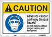 Safety Sign 10 in x 14 in Vinyl
