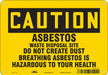 Safety Sign 7 in x 10 in Aluminum