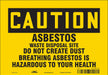 Safety Sign 7 in x 10 in Vinyl