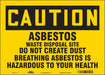 Safety Sign 10 in x 14 in Vinyl