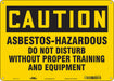 Safety Sign 10 in x 14 in Polyethylene