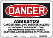 Safety Sign 10 in x 14 in Aluminum