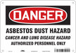 Safety Sign 7 inx10 in Polyethylene