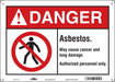 Safety Sign 10 in x 14 in Aluminum