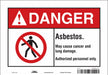 Safety Sign 7 inx10 in Vinyl