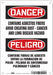 Safety Sign 10 inx7 in Aluminum