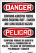 Safety Sign 20 in x 14 in Polyethylene