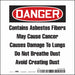 Safety Sign 4 inx4 in Vinyl PK100