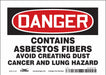 Safety Sign 5 inx7 in Vinyl