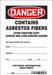 Safety Sign 10 inx7 in Vinyl
